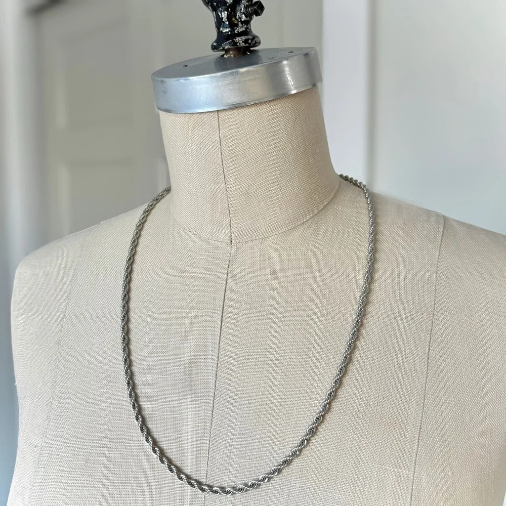 Chrome Rope Chain - Picture 1 of 4